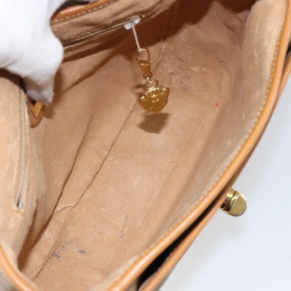 GUCCI Micro GG Supreme Shoulder Bag PVC Beige Gold 001 084 0259 Auth 145987 - Picture 12 of 16